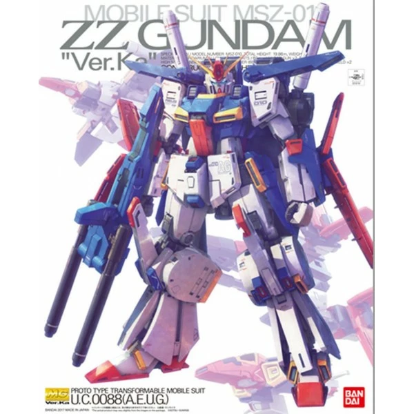 Canadian Gundam MG ZZ Gundam Ver.Ka